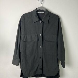 Zara Over Shirt Jacket with Pockets